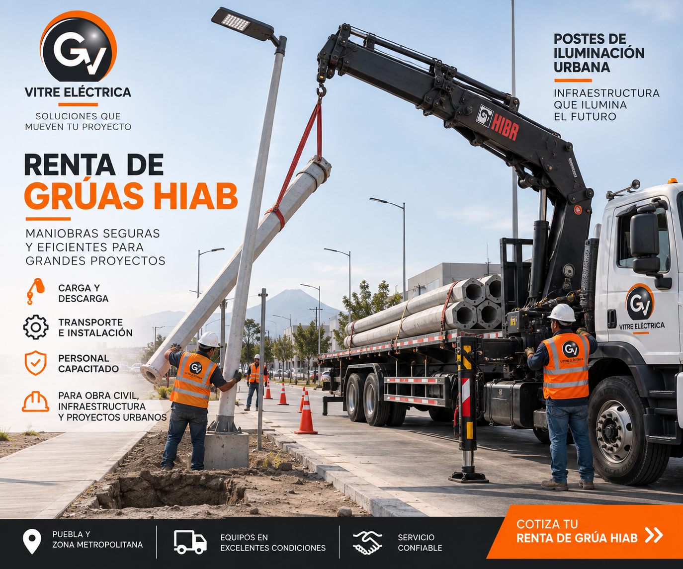 gruas hiab Puebla